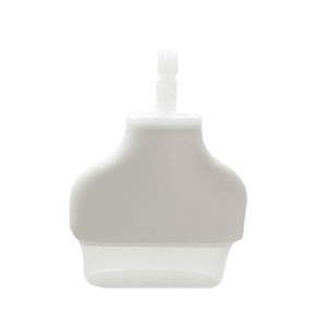 Glocke oval 28 x 12mm inkl. 2 Silikonlippen 16mm